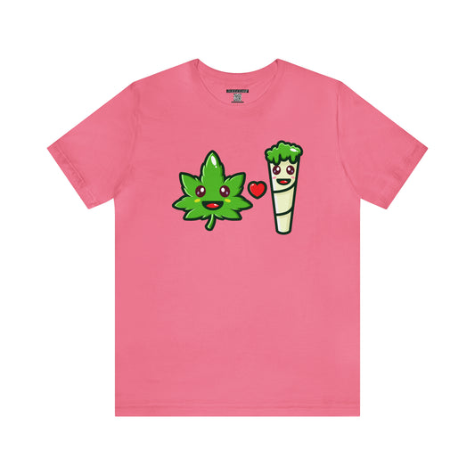 Stoney: Leafy Loves Blunty  │Premium Jersey T-shirt