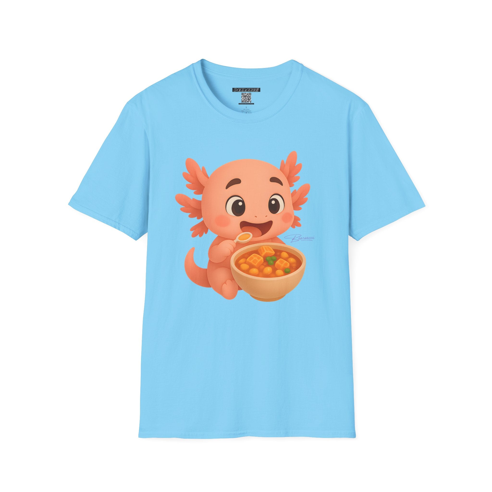 PeroLike X HyperPop®: Axolotl Menudo │ Softsyle T-shirt