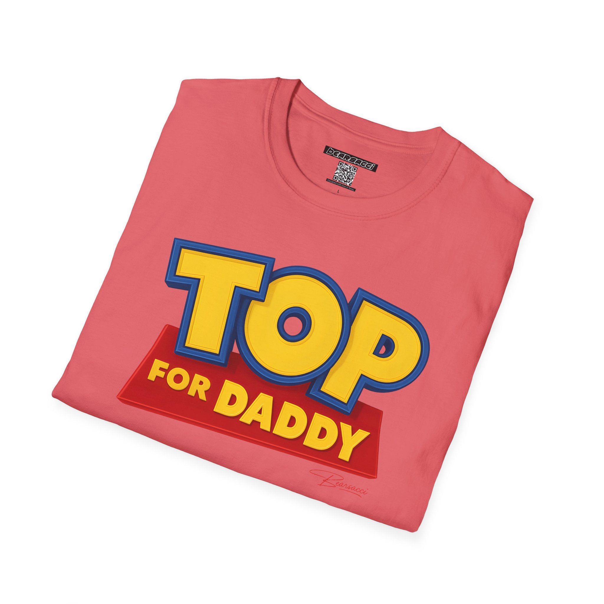 HyperPop® X SlutPride®: Top for Daddy® │ Softsyle T-shirt