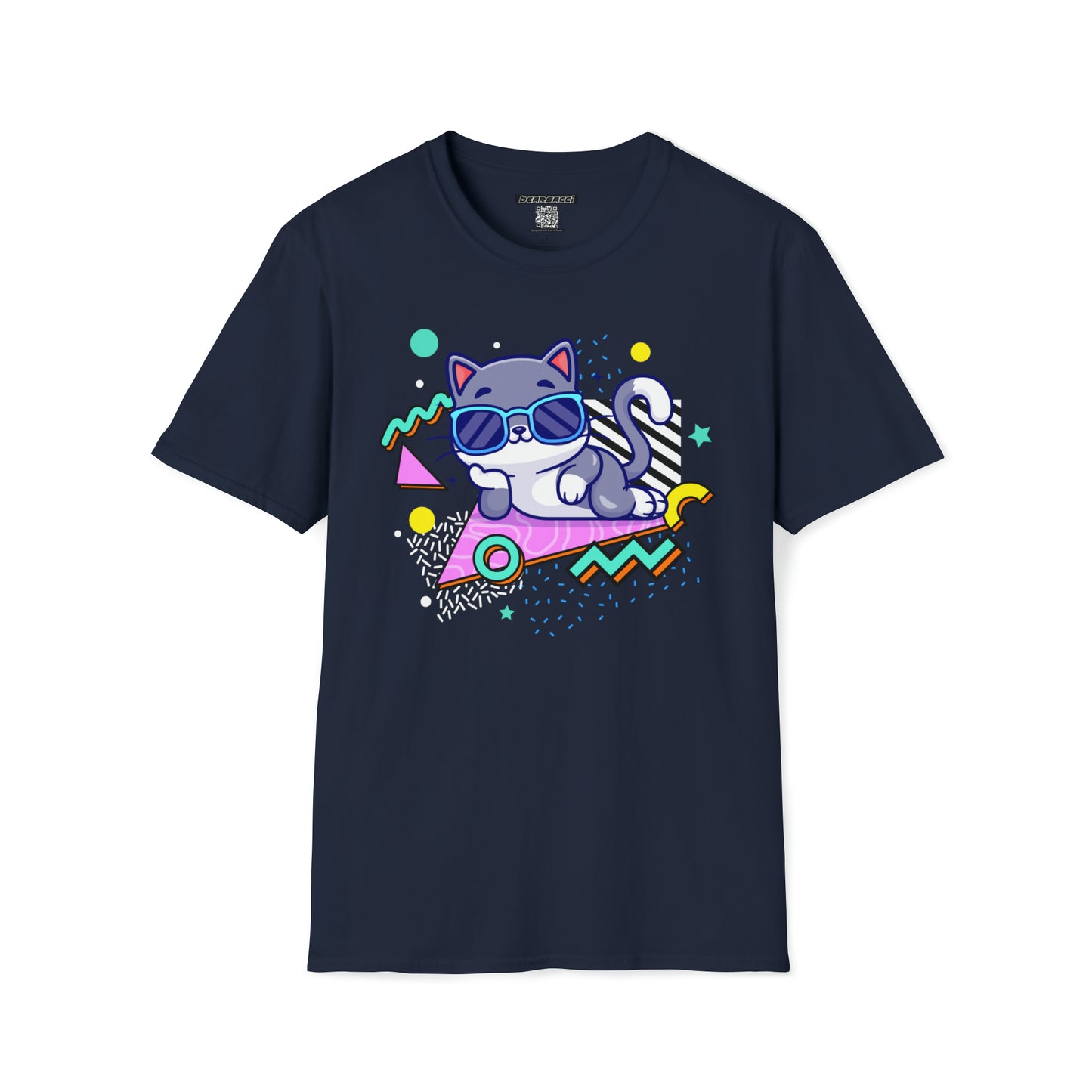 HyperPop™: Hella Dope 90s Cat │ Softsyle T-shirt