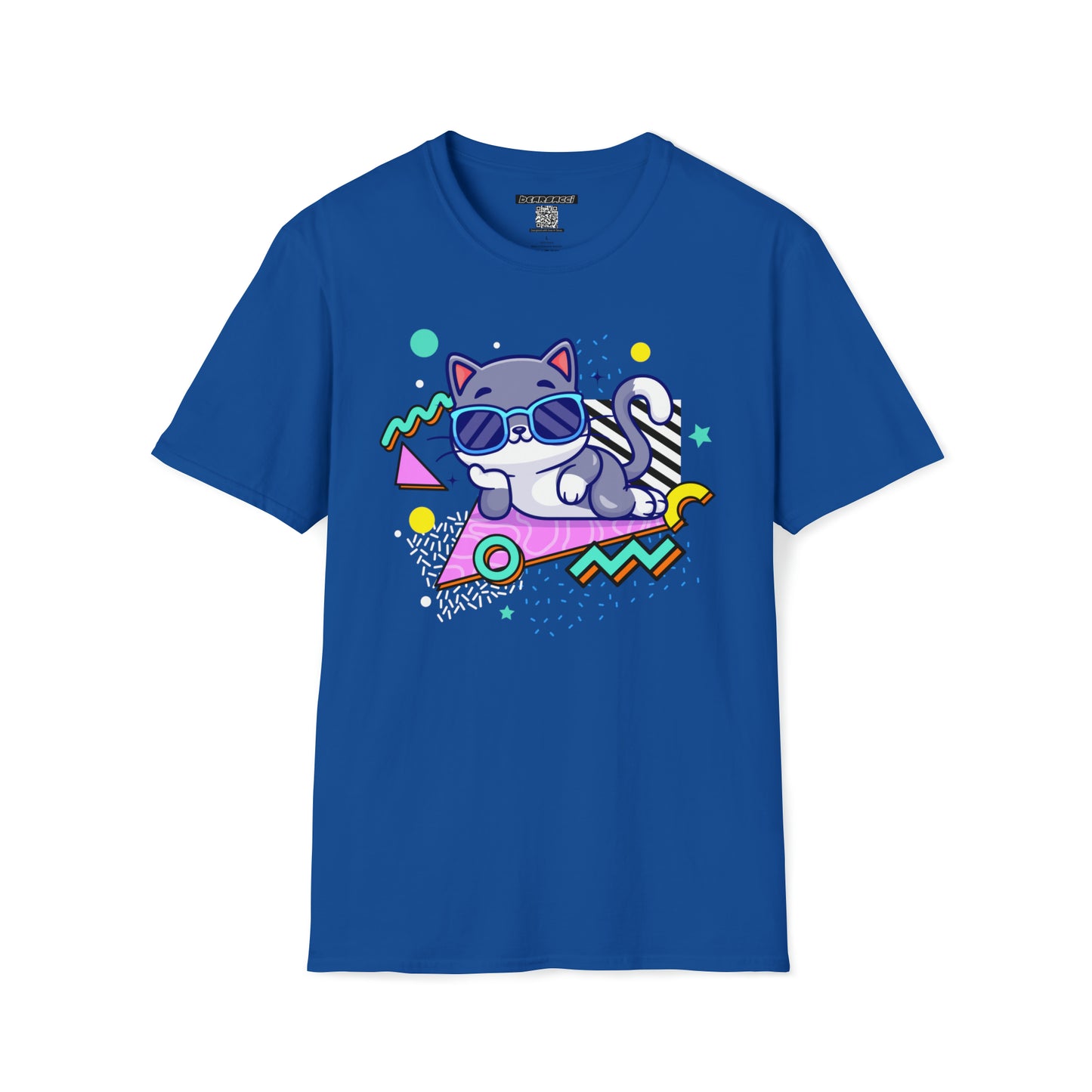 HyperPop™: Hella Dope 90s Cat │ Softsyle T-shirt