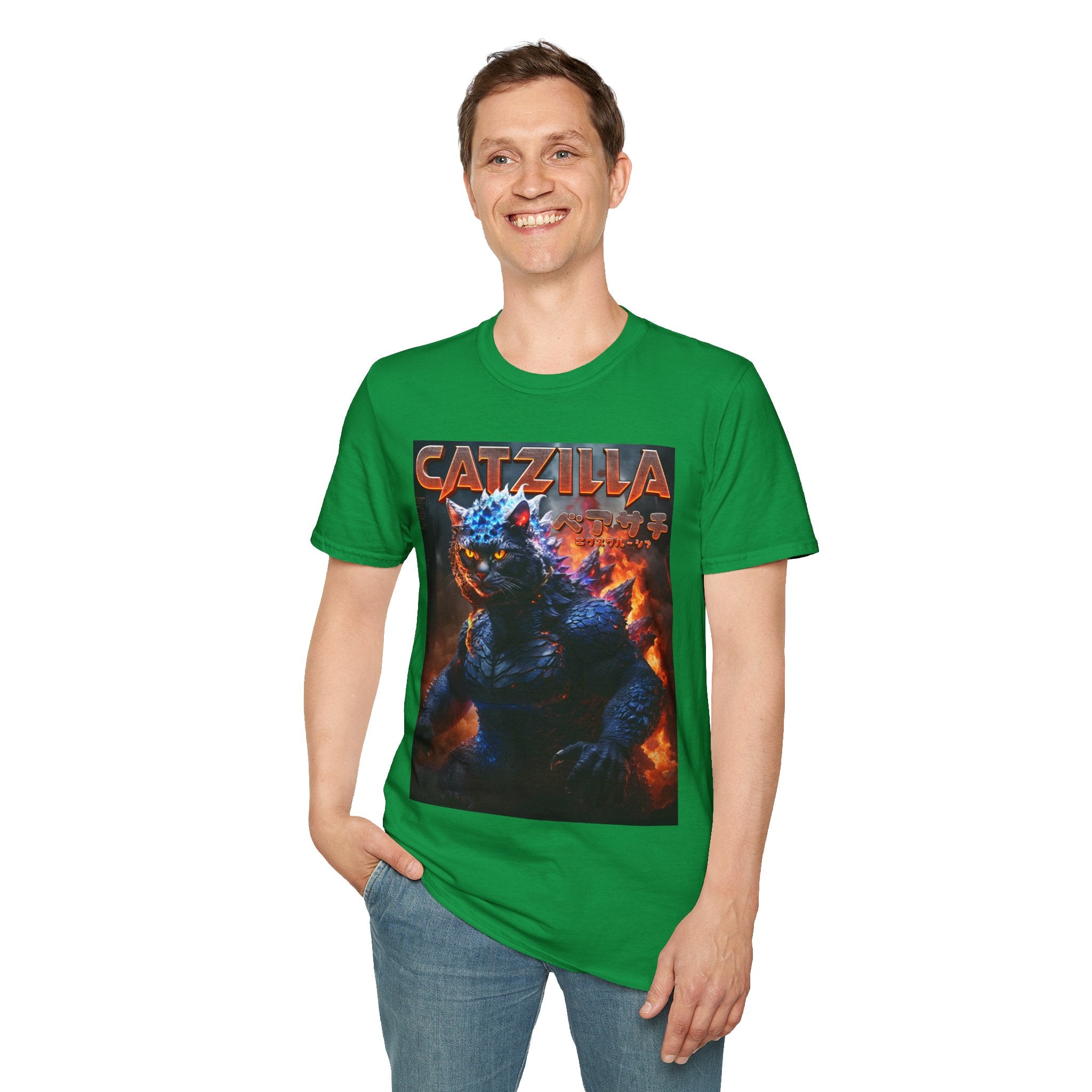 Fake Designer™: Catzilla │ Softsyle T-shirt