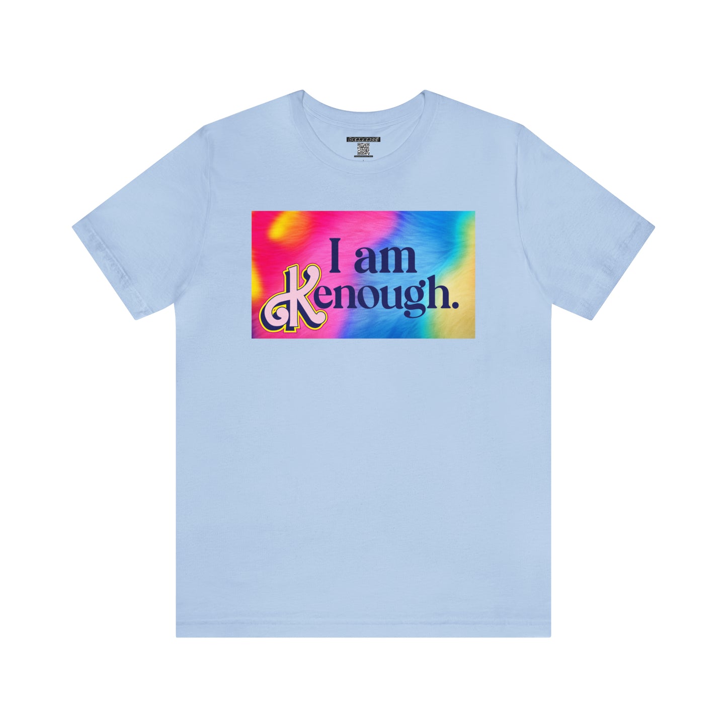 Bearbie: "I am Kenough" With Rainbow Background │ Premium Jersey T-shirt