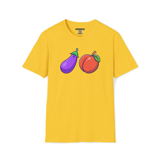 SlutPride™ X HyperPop™: Eggplant & Peach │ Softsyle T-shirt