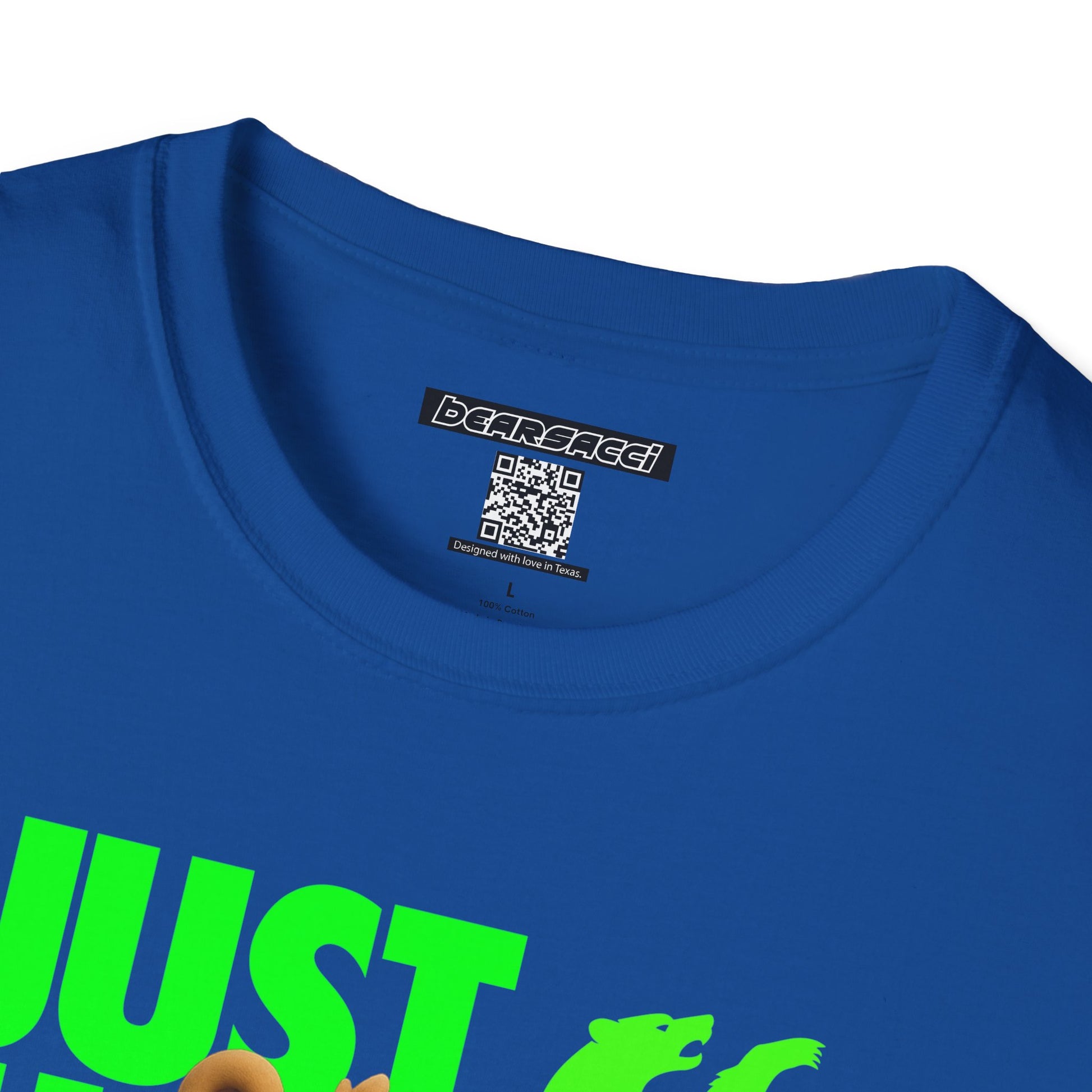 Bearsacci™ X Dominion: Just Fucking Do It Brat Teddy Bear│ Softsyle T-shirt