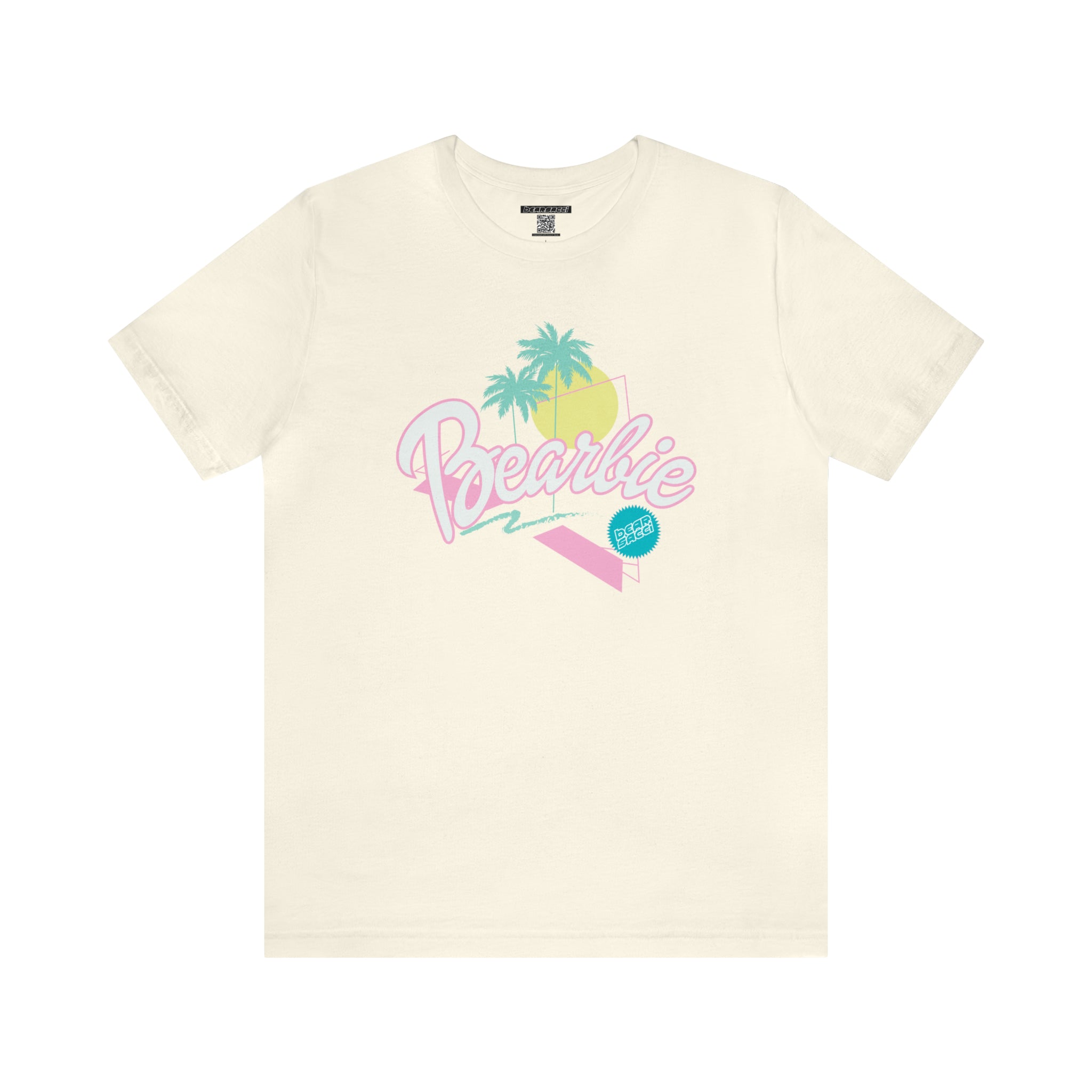 Bearbie: Pastel Malibu-Style Logo │Premium Jersey T-shirt