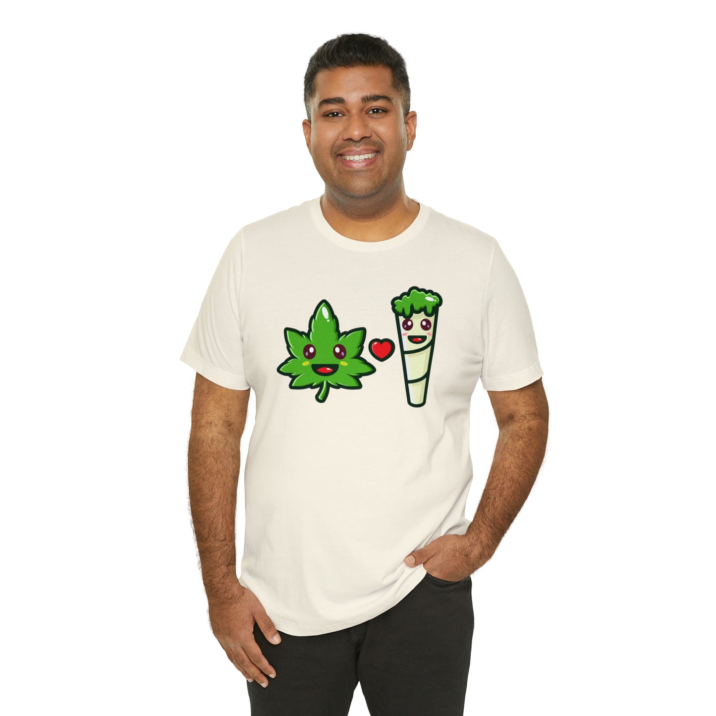 Stoney: Leafy Loves Blunty  │Premium Jersey T-shirt