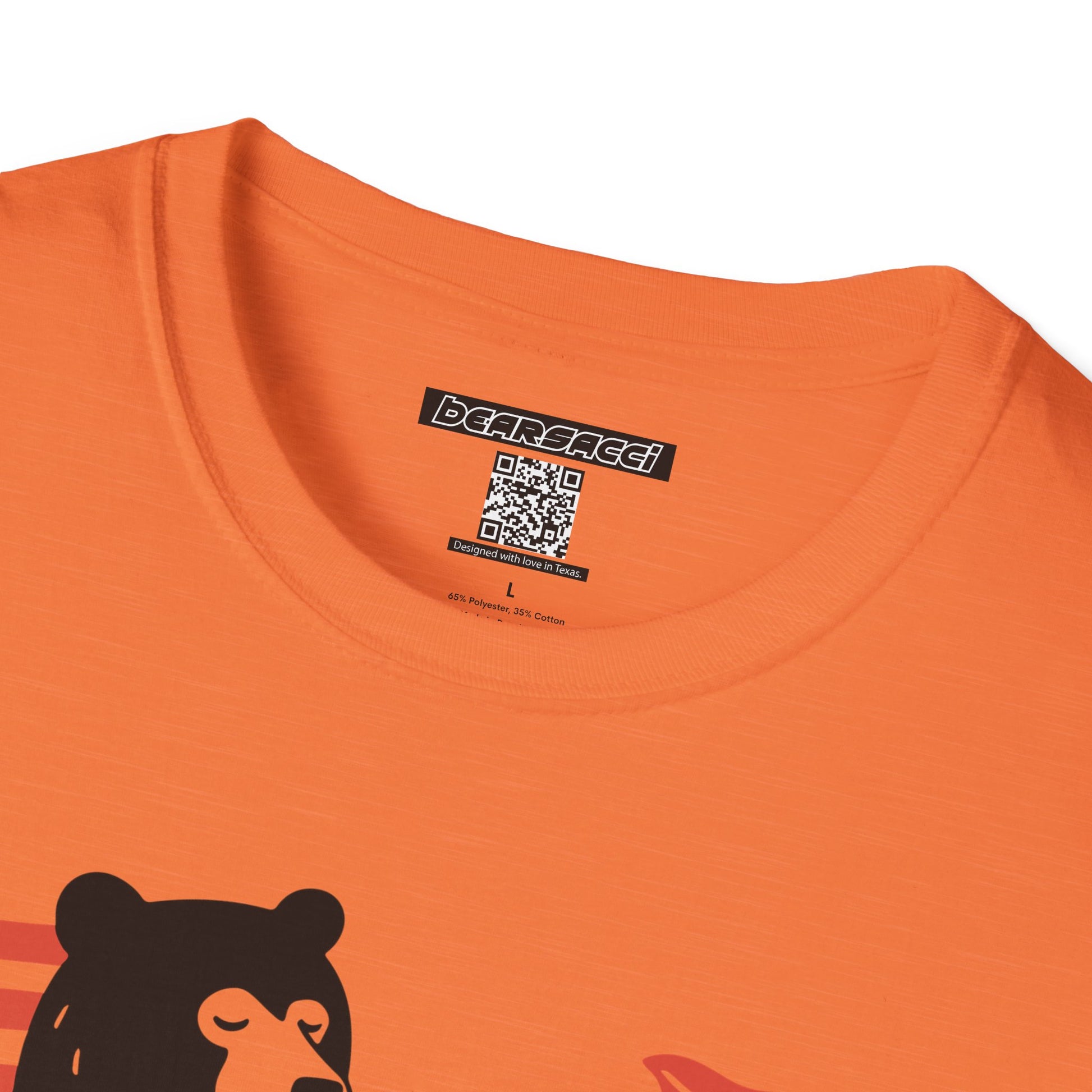 Bearsacci® X Wanderlust®: Sunday Funday Lazy Bear│ Softsyle T-shirt