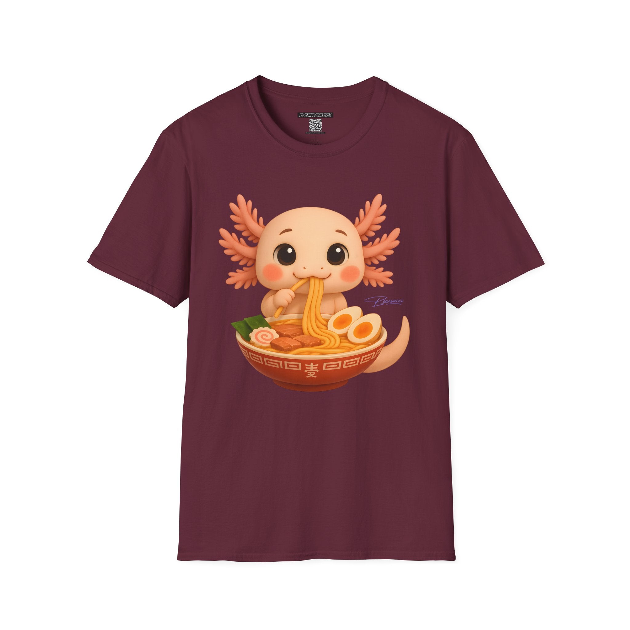 PeroLike X HyperPop®: Axolotl Ramen │ Softsyle T-shirt