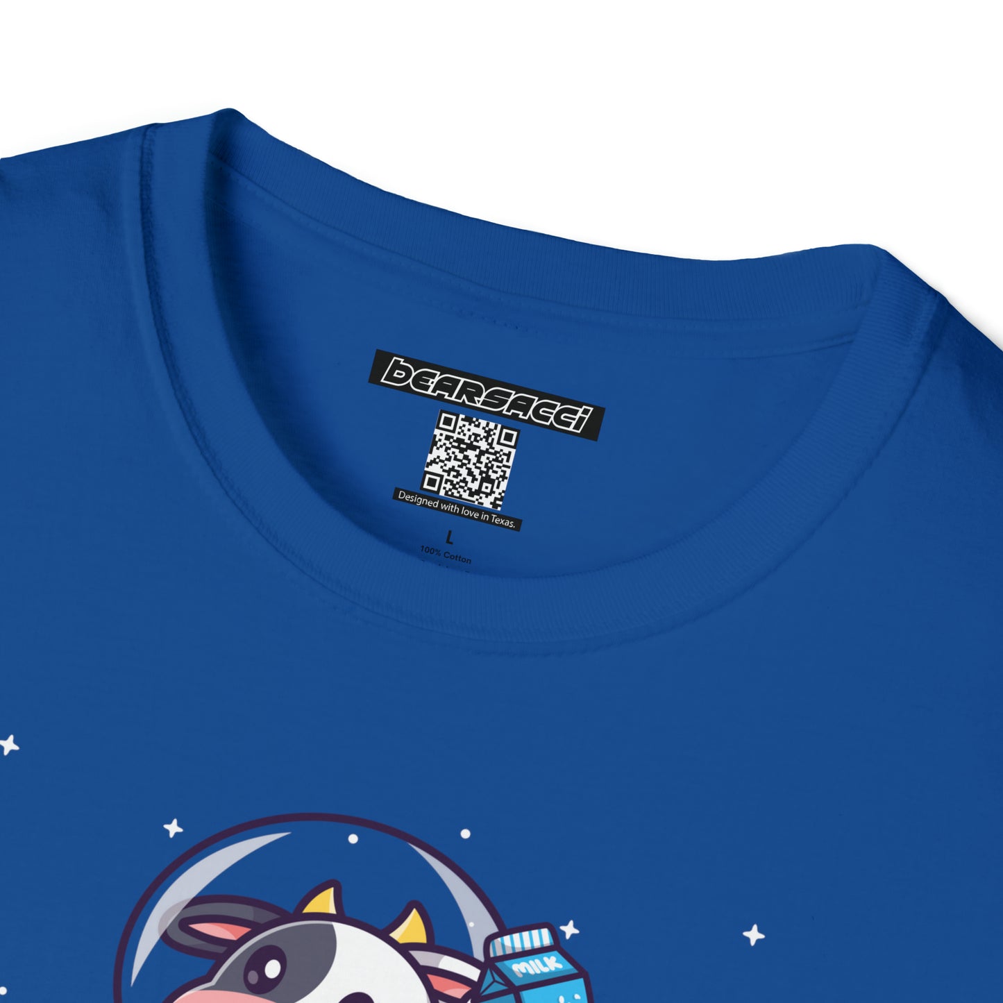 HyperPop™: Cow, Dog & Cat In Space │ Softsyle T-shirt