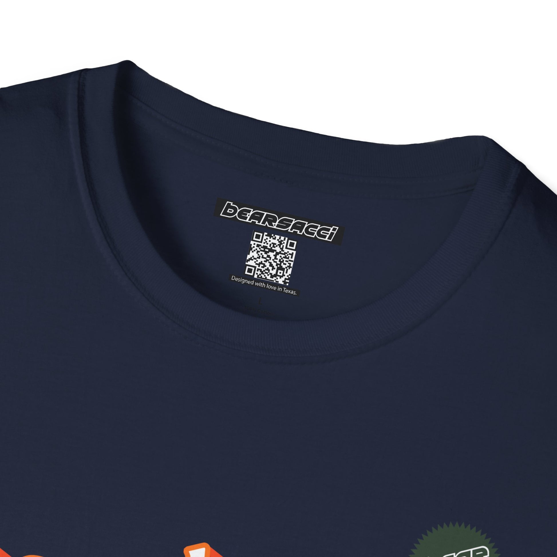 Bearbie® X Slutpride®: Bareback Logo (Hunter) │Softsyle T-shirt