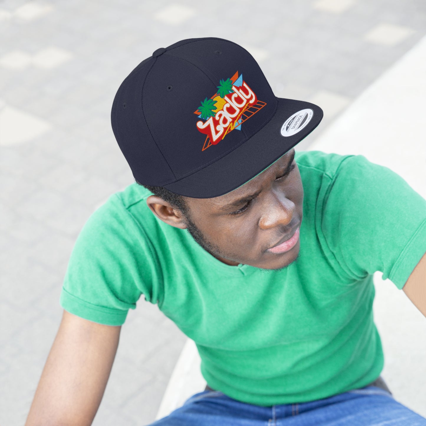 Bearbie: Zaddy Snapback │ Flat Bill Hat