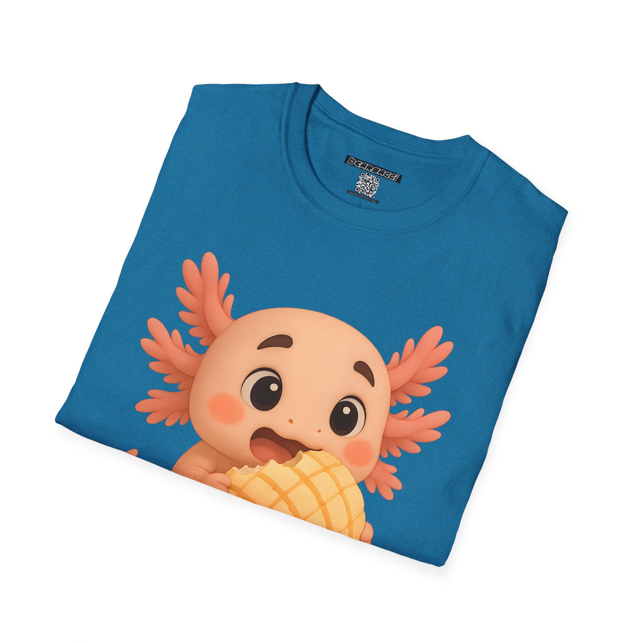 PeroLike X HyperPop®: Axolotl Concha Pan Dulce │ Softsyle T-shirt