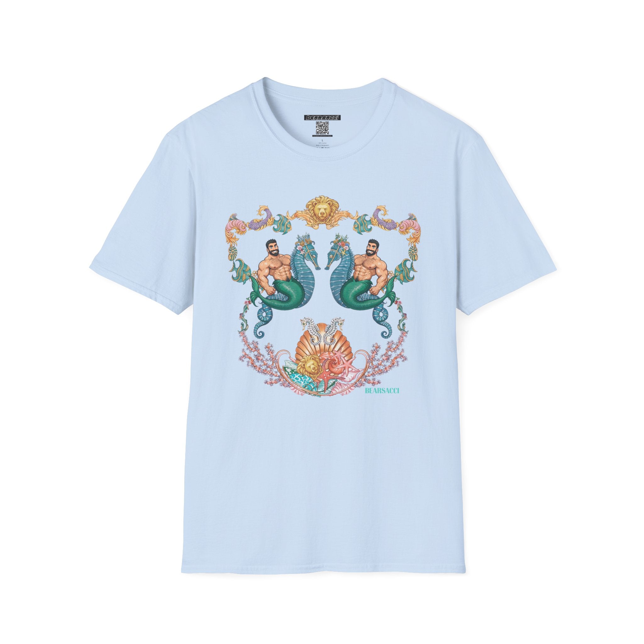 FakeDesigner®: Coral Fantasy: Bearoque Edition │ Softsyle T-shirt