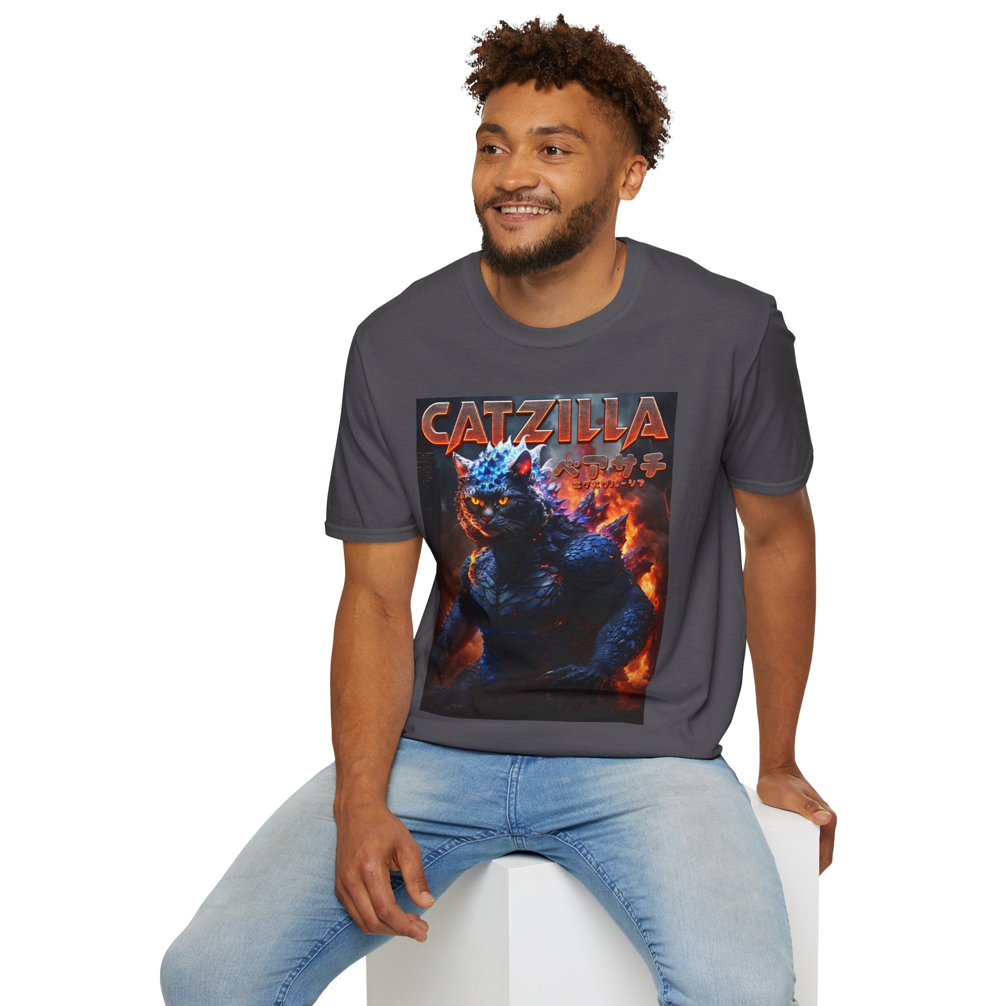 Fake Designer™: Catzilla │ Softsyle T-shirt