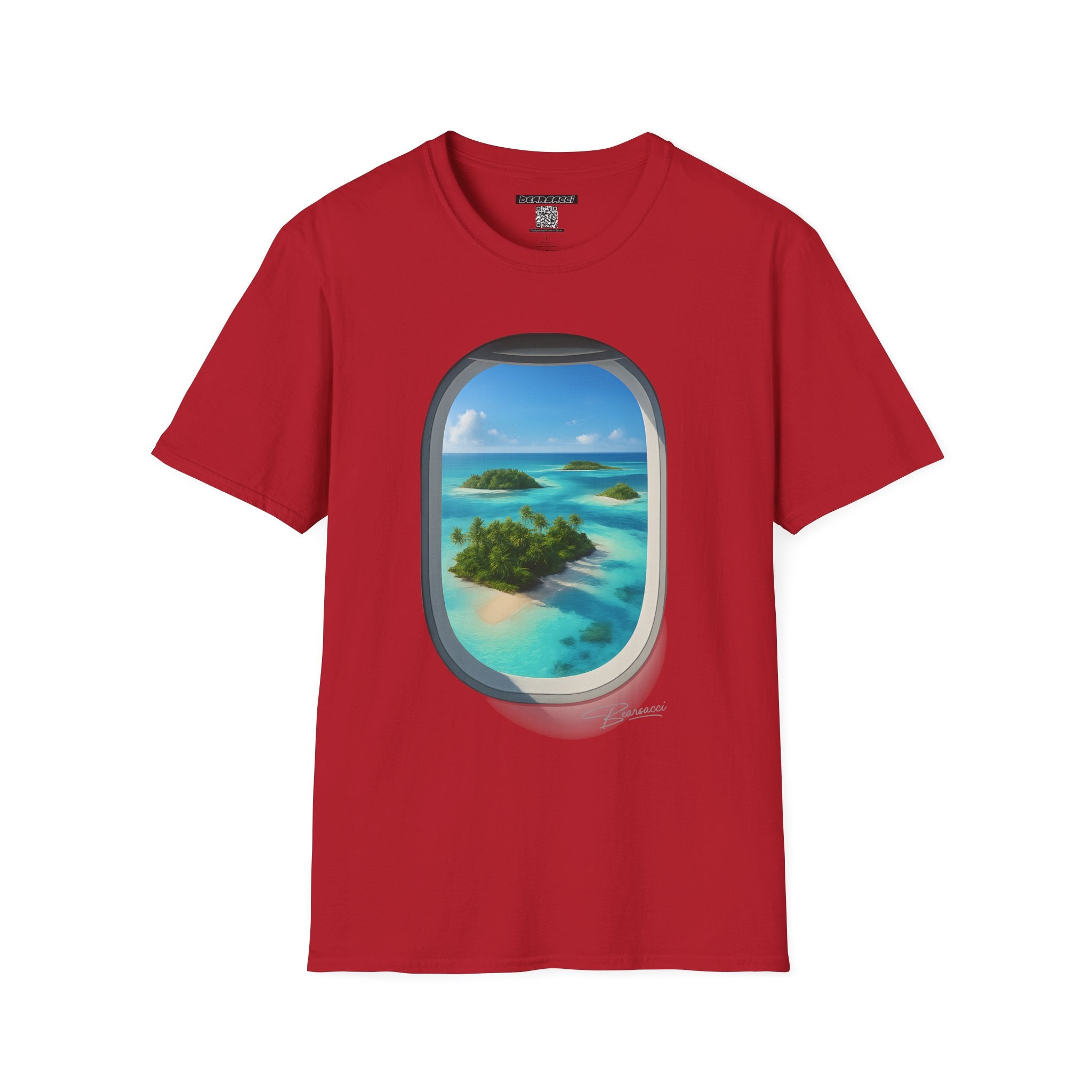 HyperPop™ X Wanderlust™ X FakeDesigner™: Window Seat Porthole Fantasy │ Softsyle T-shirt