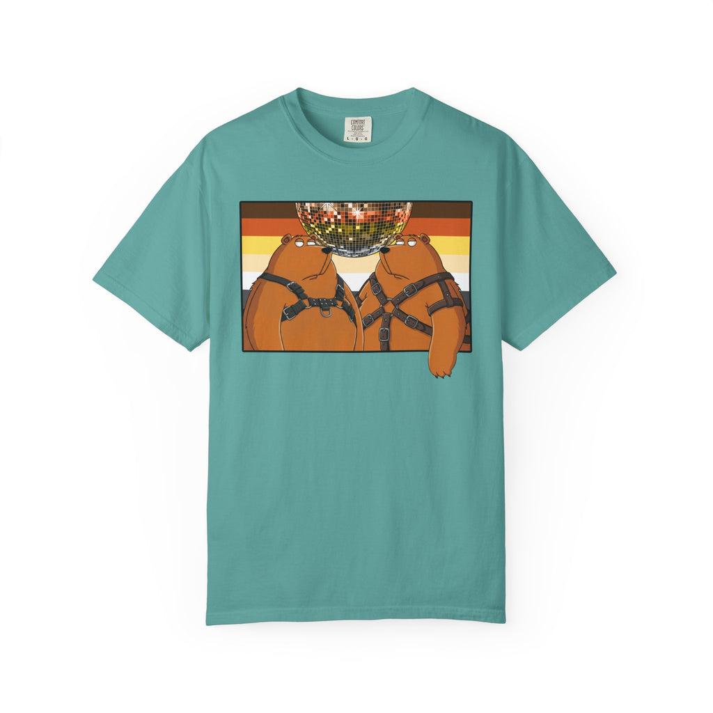 Bearmart®: Leather Bears Disco │Comfort Colors® T-shirt