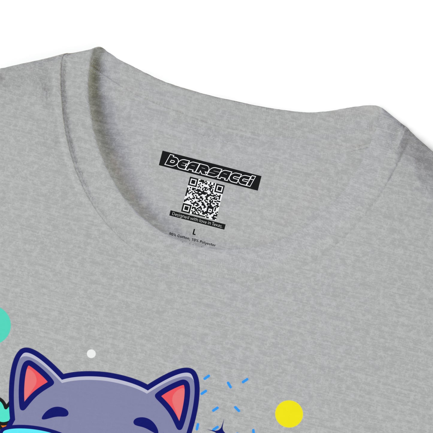 HyperPop™: Hella Dope 90s Cat │ Softsyle T-shirt