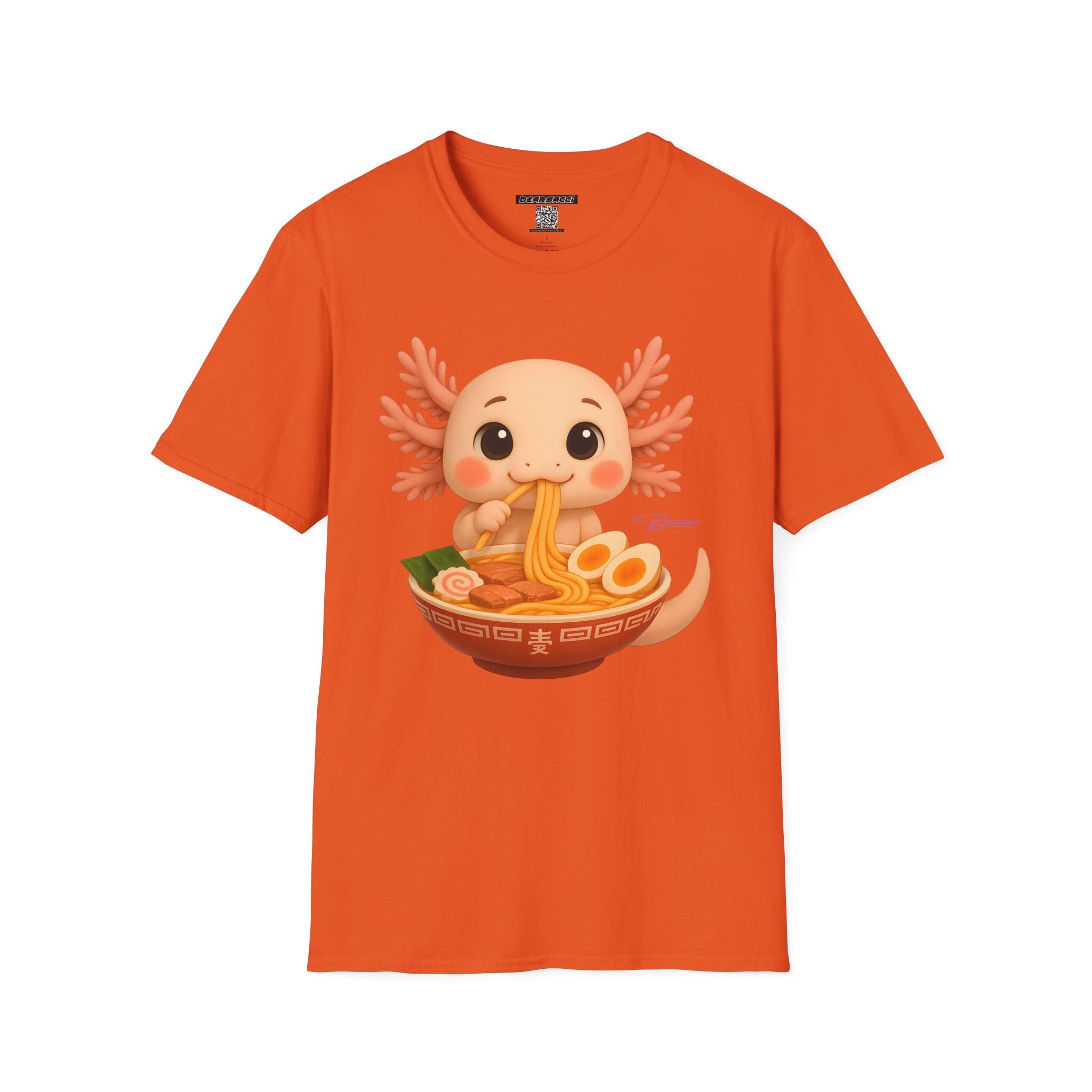 PeroLike X HyperPop®: Axolotl Ramen │ Softsyle T-shirt