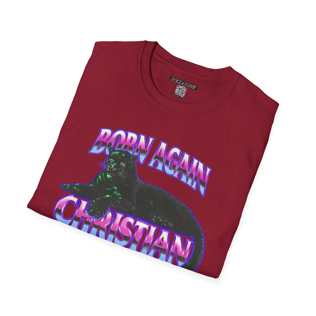 FakeDesigner®: Chinatown Market Secret Club Born Again Christian │ Softsyle T-shirt
