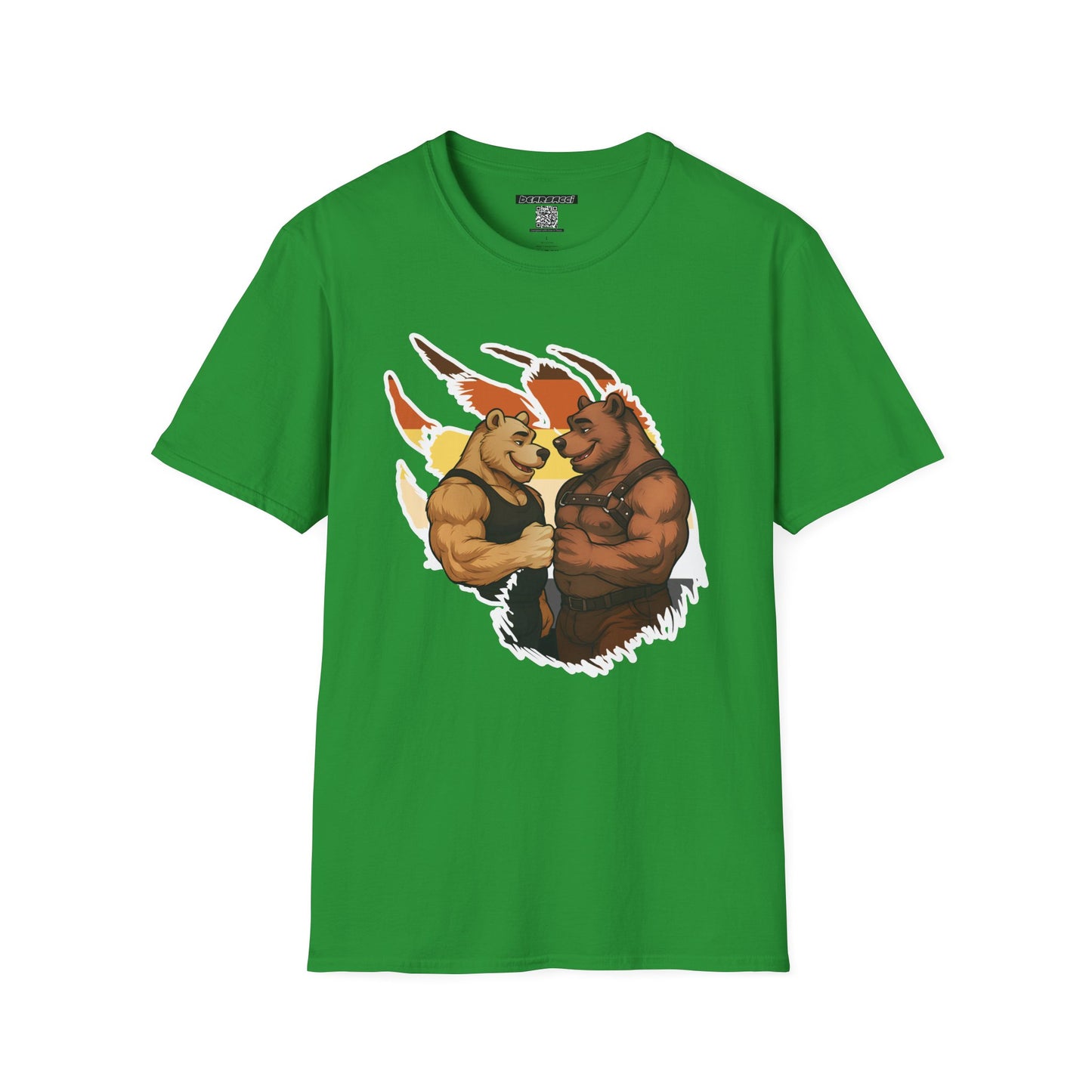 Bearsacci™: Fist Bumping Bears │ Softsyle T-shirt