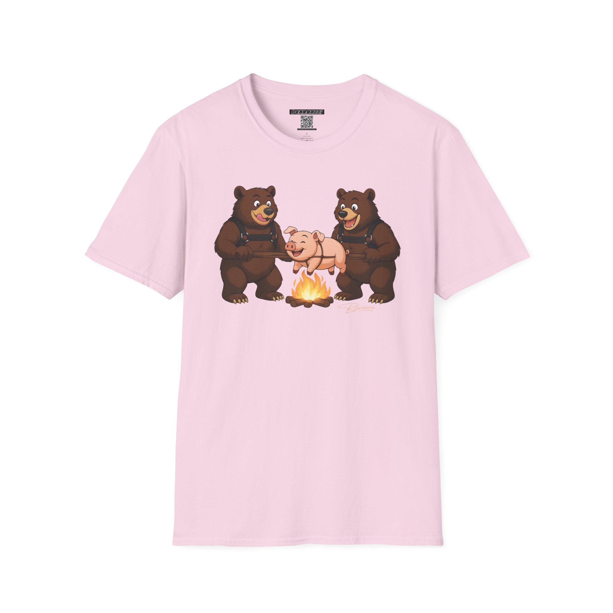 Bearmart®: Spit Roast Pig │Softsyle T-shirt