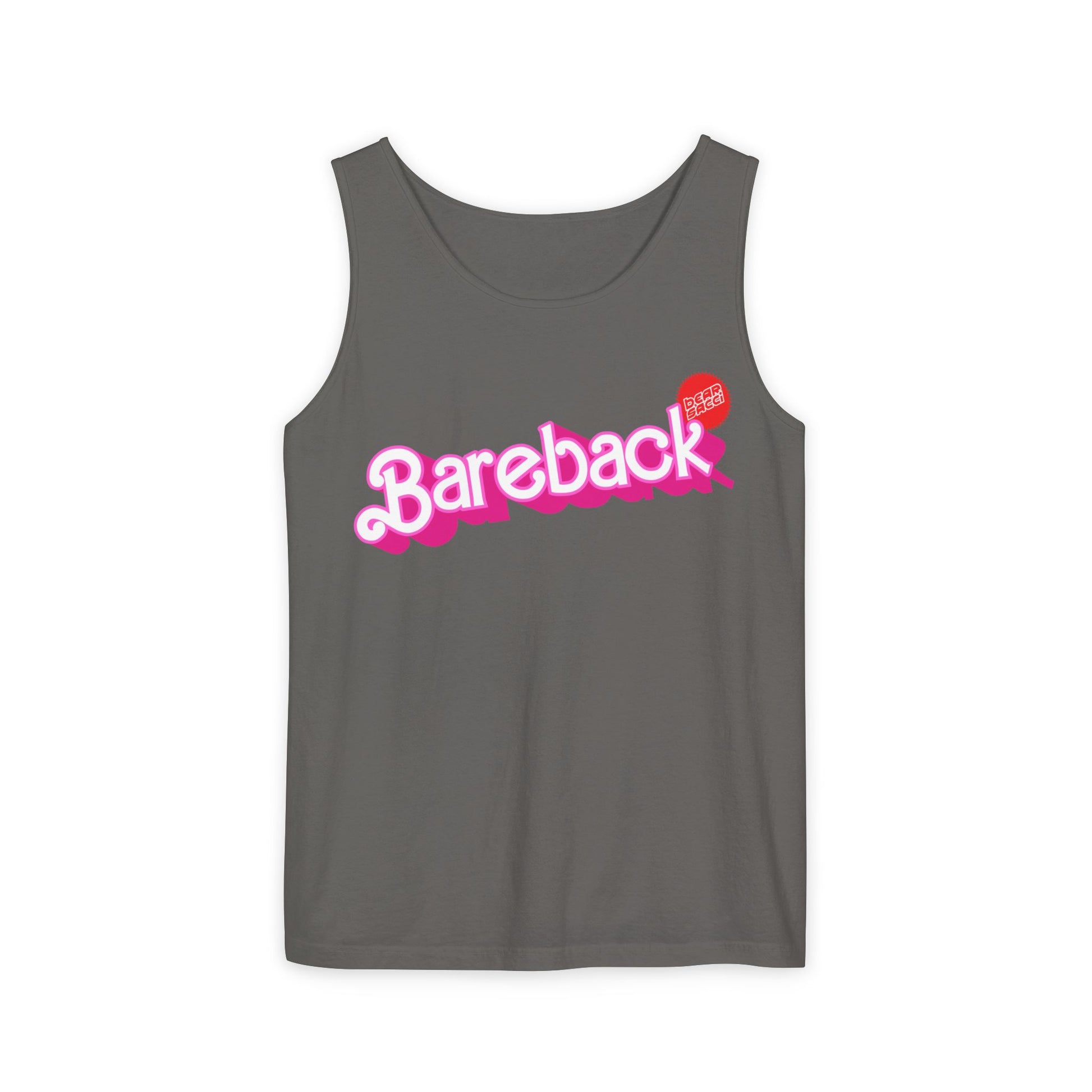 Bearbie® X Slutpride®: Bareback Logo │Garment-Dyed Tank Top