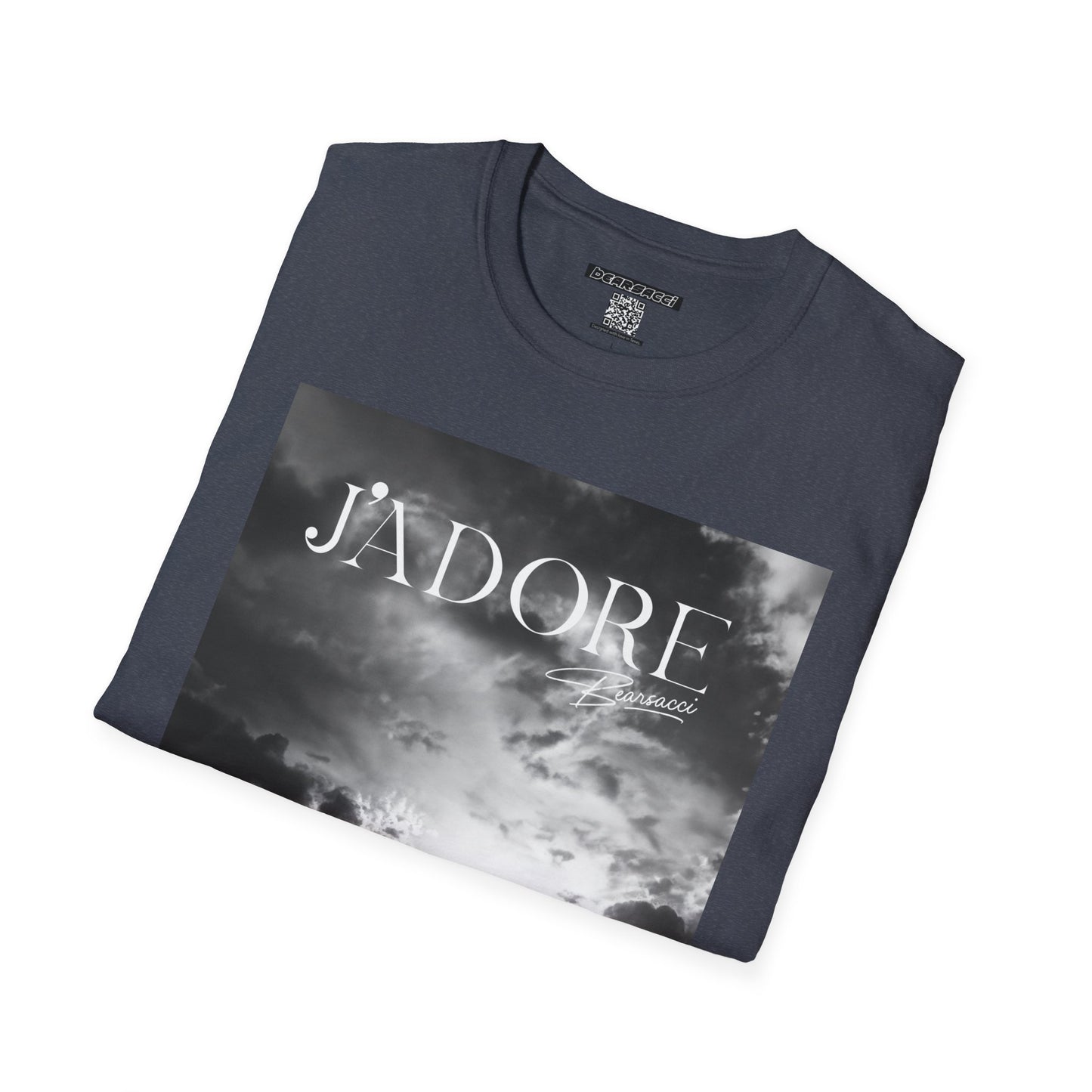 Fake Designer™: J'adore Bearsacci Solitude Is Dangerously Addictive (Black and White Beach)│ Softsyle T-shirt