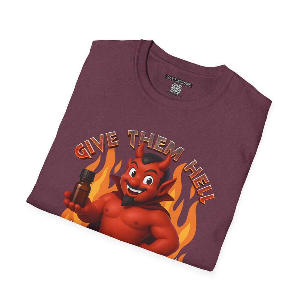 GoTHICC™: Go Get Them Bad Boy Devil Offering Poppers │ Softsyle T-shirt