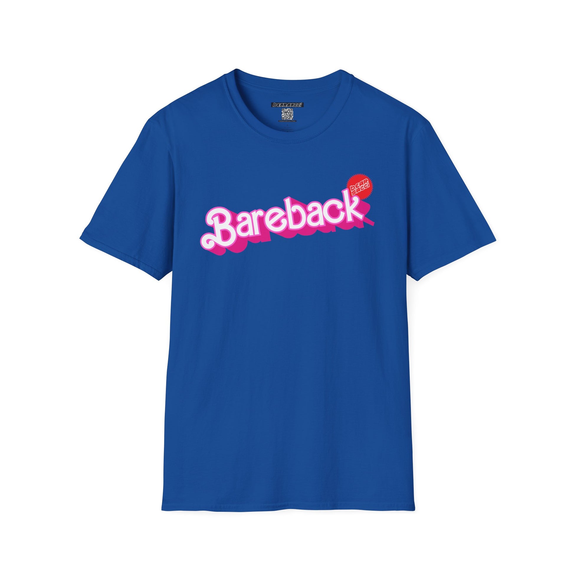 Bearbie® X Slutpride®: Bareback Logo │Softsyle T-shirt