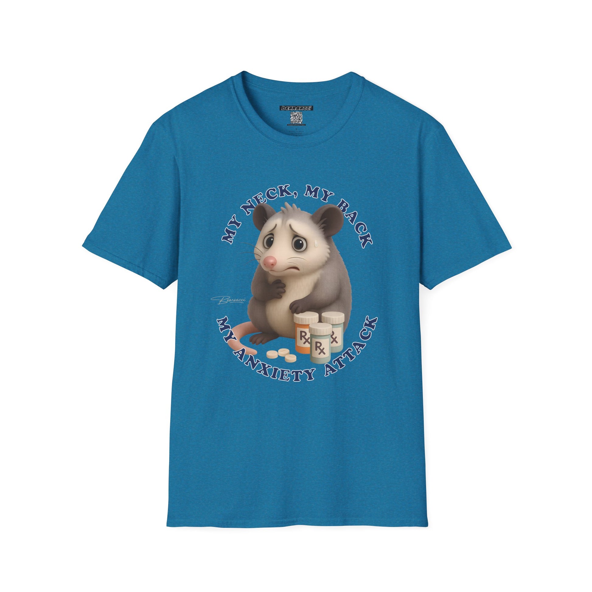 HyperPop®: My Neck My Back My Anxiety Attack │ Softsyle T-shirt
