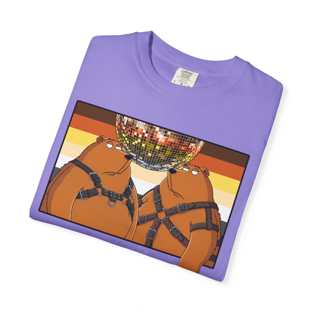 Bearmart®: Leather Bears Disco │Comfort Colors® T-shirt