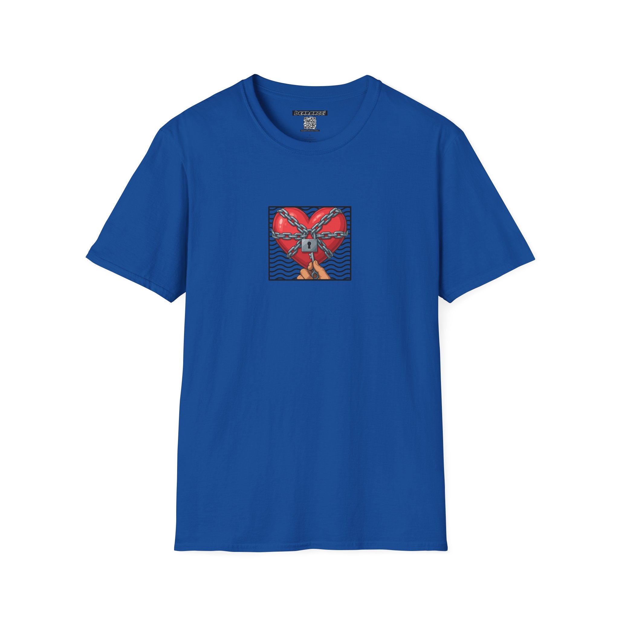 SlutPride® X Dominion®: Locked Heart │ Softsyle T-shirt