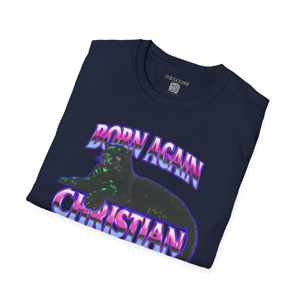 FakeDesigner®: Chinatown Market Secret Club Born Again Christian │ Softsyle T-shirt