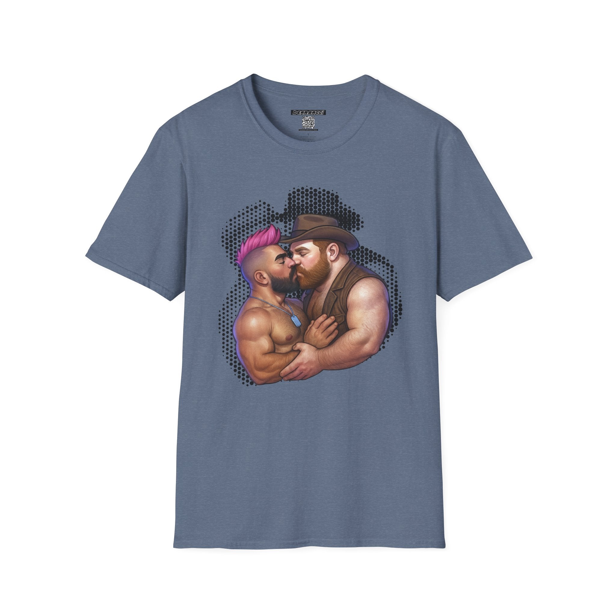 Bearsacci™: Cowboy & MMA Fighter│ Softsyle T-shirt