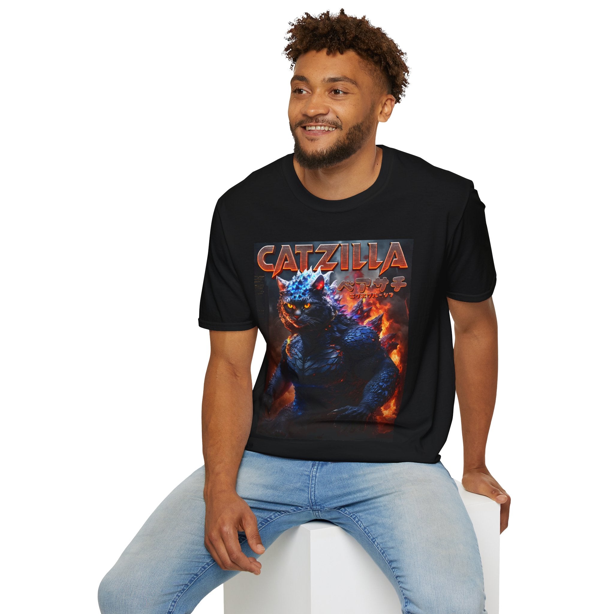 Fake Designer™: Catzilla │ Softsyle T-shirt