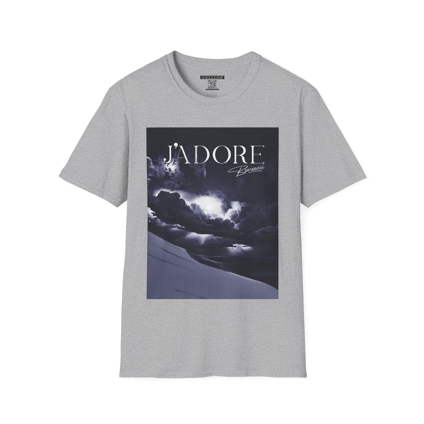 Fake Designer™: J'adore Bearsacci Solitude Is Dangerously Addictive (Dramatic Sky In Desert)│ Softsyle T-shirt