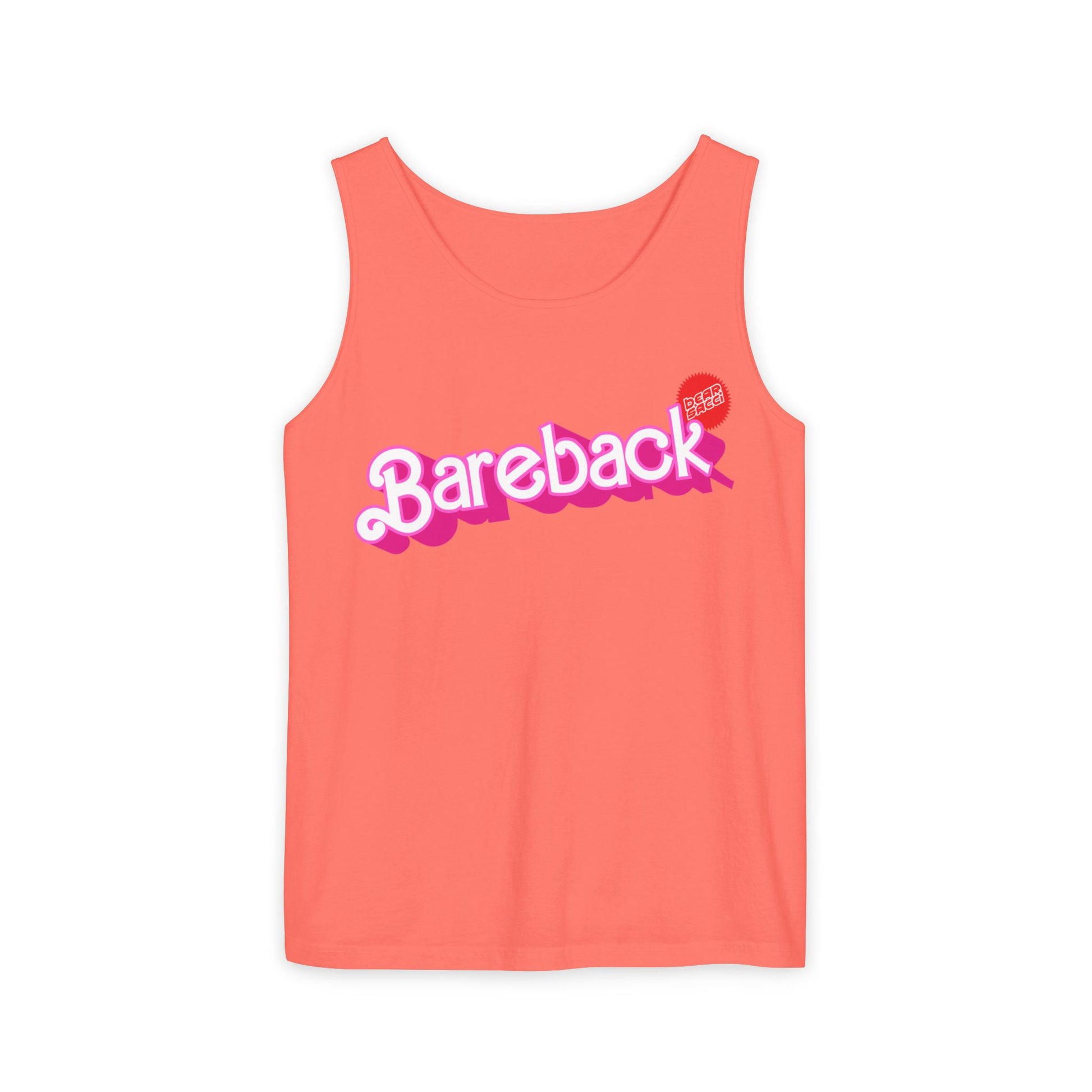 Bearbie® X Slutpride®: Bareback Logo │Garment-Dyed Tank Top