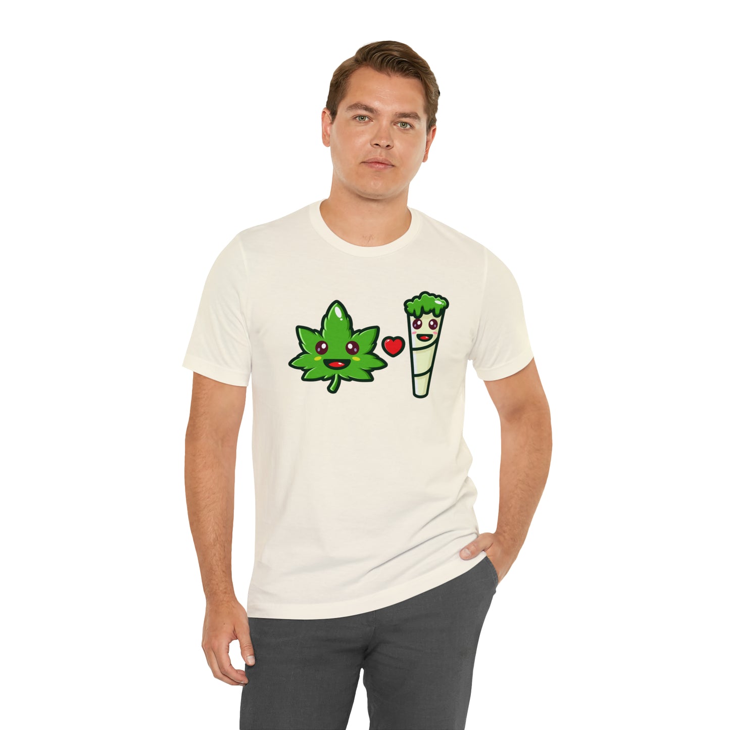 Stoney: Leafy Loves Blunty  │Premium Jersey T-shirt