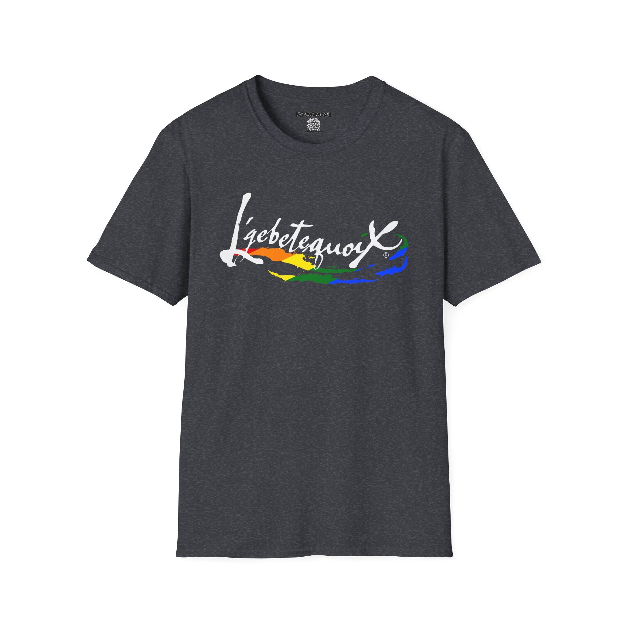 HyperPop® X FakeDesigner®: L’gbetegquoix (LGBT) Rainbow Version │ Softsyle T-shirt