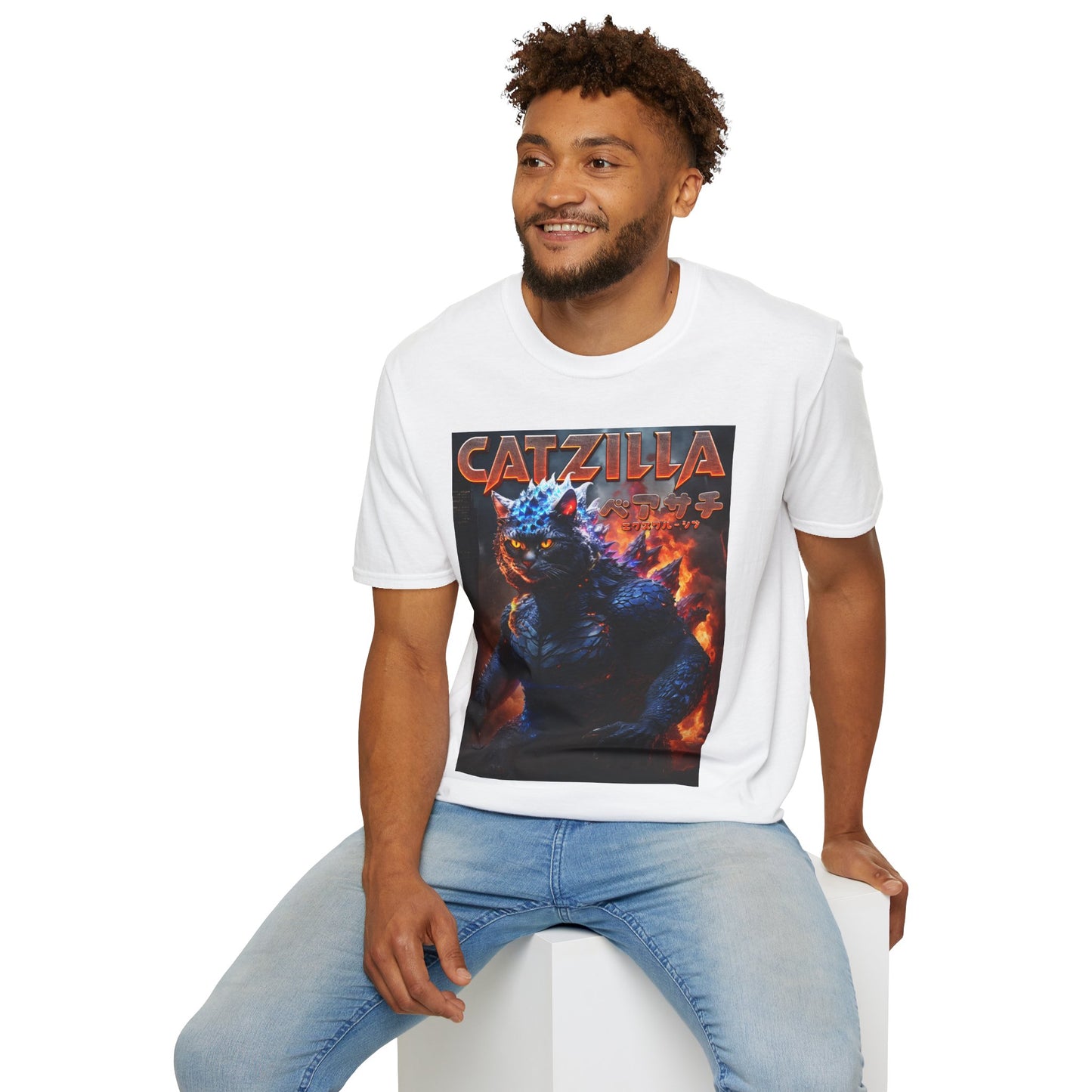 Fake Designer™: Catzilla│ Softsyle T-shirt