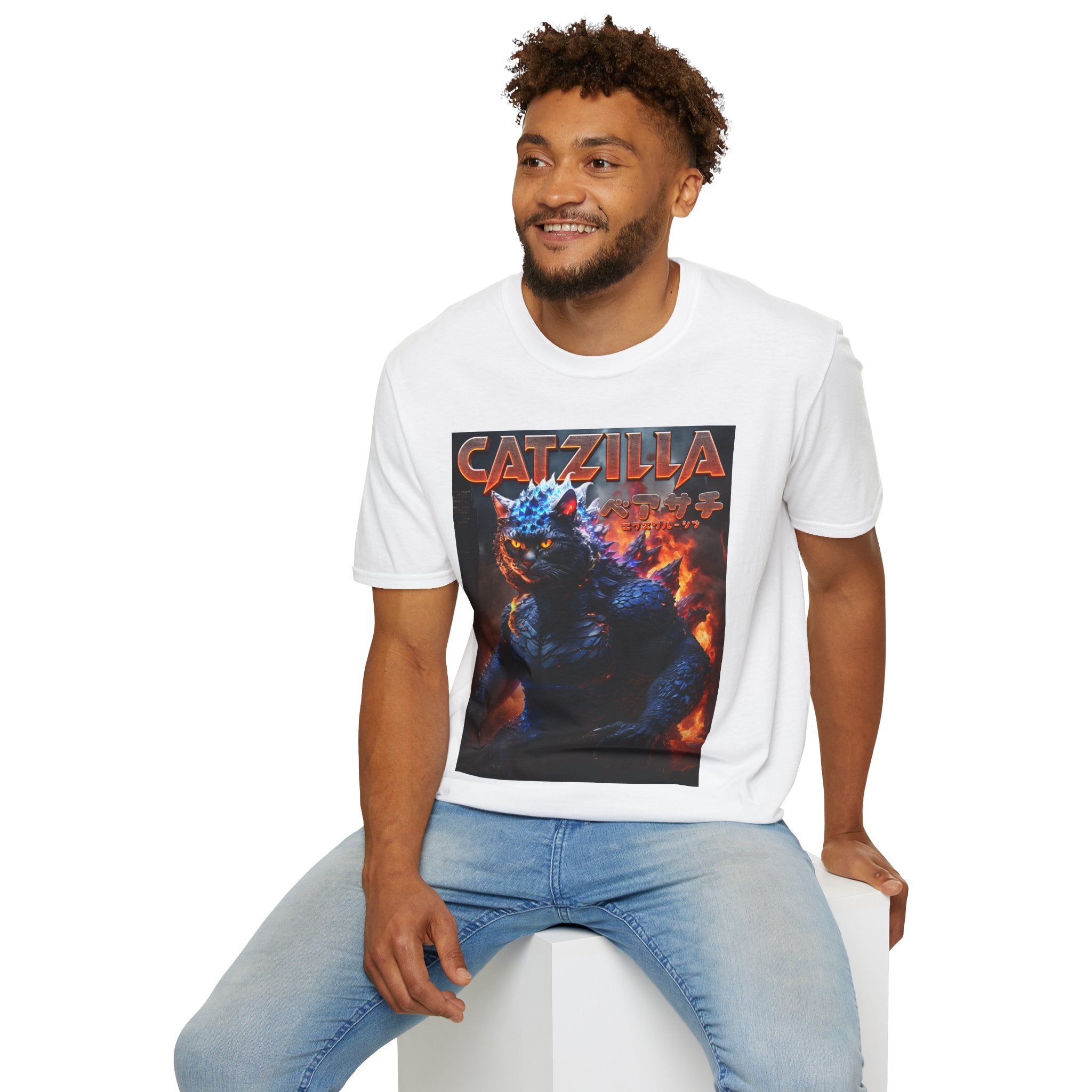 Fake Designer™: Catzilla │ Softsyle T-shirt