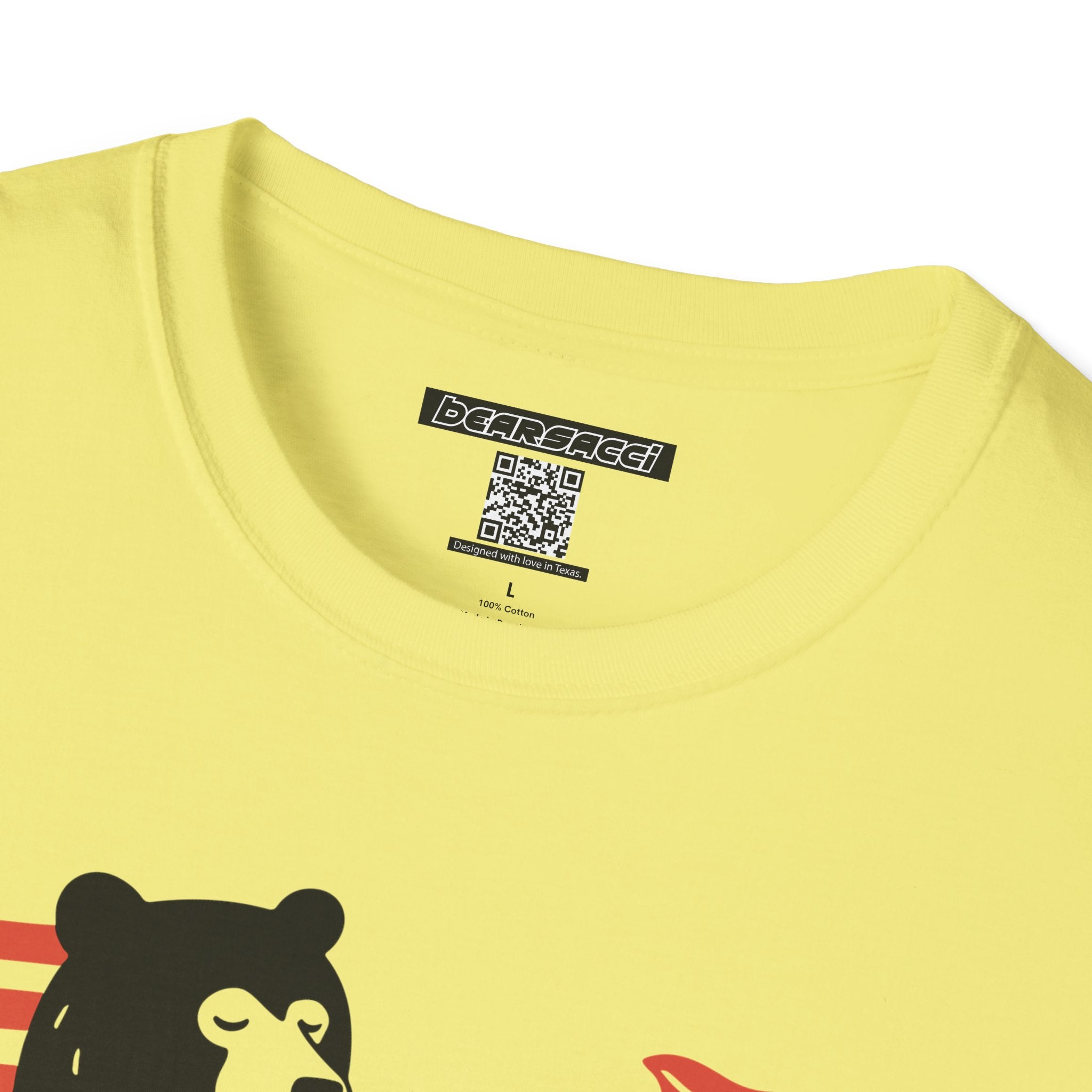 Bearsacci® X Wanderlust®: Sunday Funday Lazy Bear│ Softsyle T-shirt