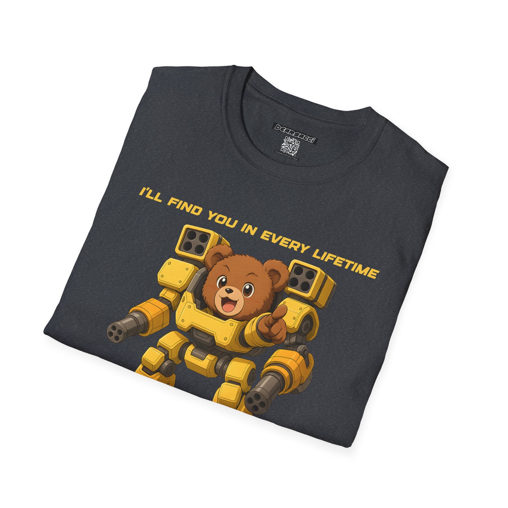 HyperPop®: Mech My Day (Love is a Threat) │ Softsyle T-shirt