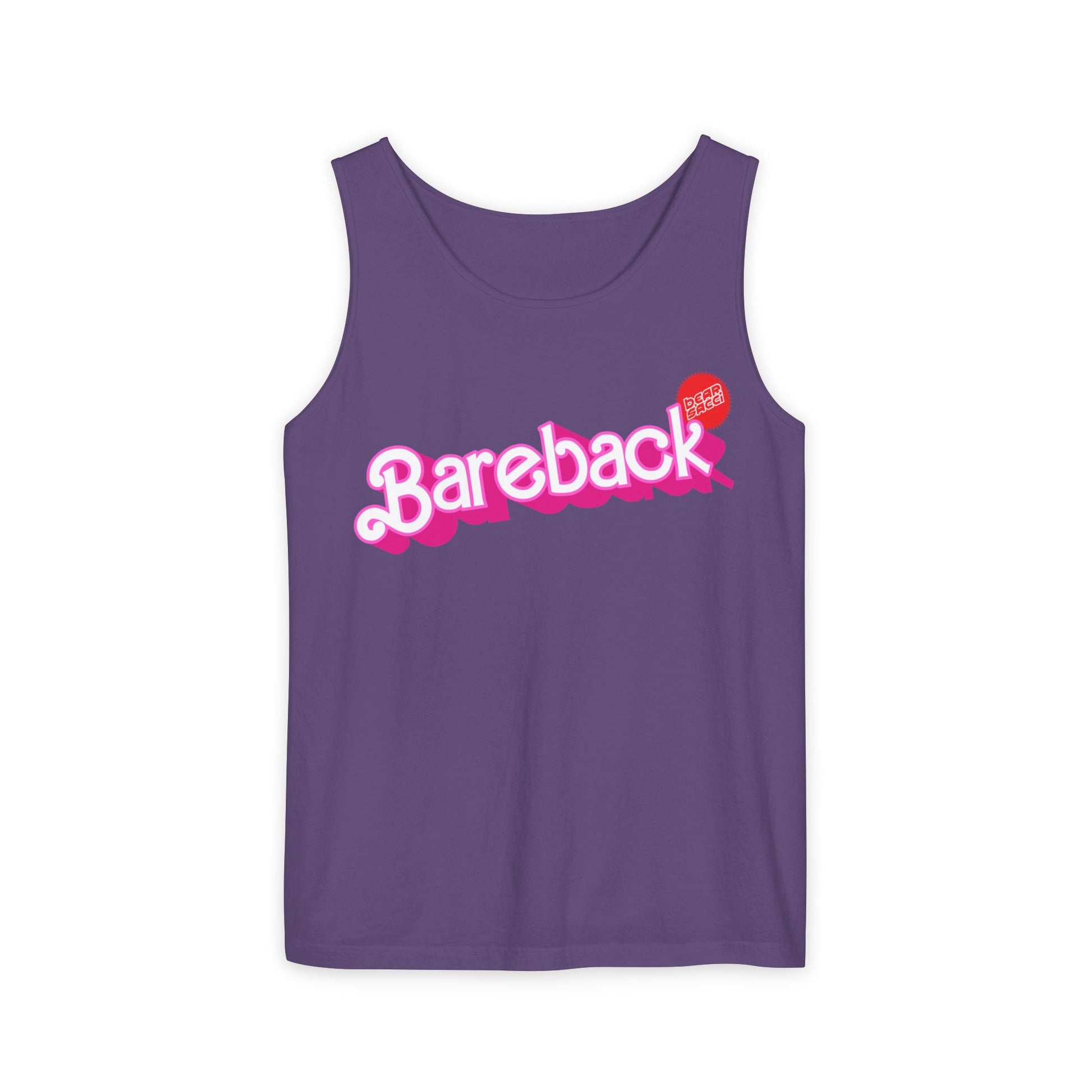 Bearbie® X Slutpride®: Bareback Logo │Garment-Dyed Tank Top