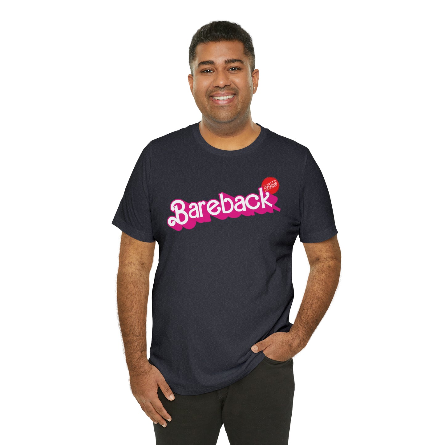 Bearbie™ X Slutpride™: Bareback Logo │Premium Jersey T-shirt