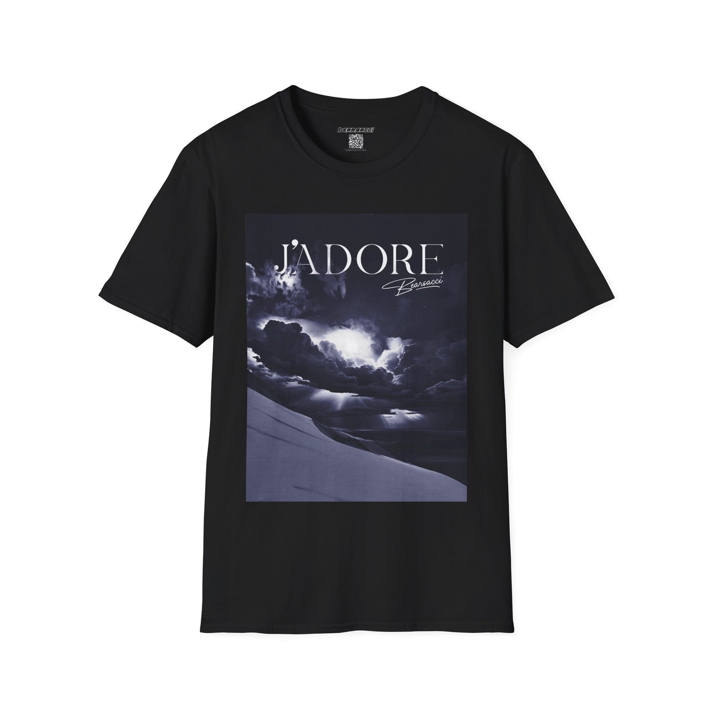 Fake Designer™: J'adore Bearsacci Solitude Is Dangerously Addictive (Dramatic Sky In Desert)│ Softsyle T-shirt