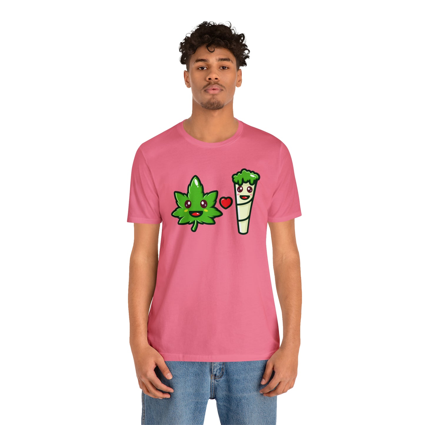 Stoney: Leafy Loves Blunty  │Premium Jersey T-shirt