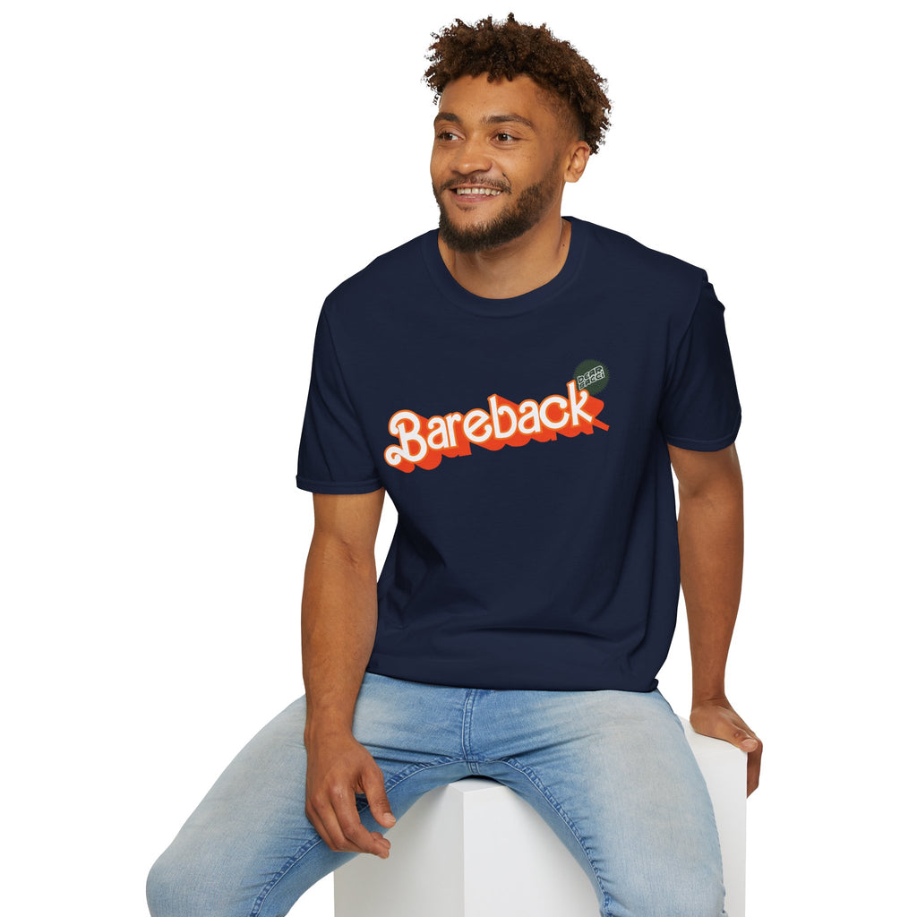 Bearbie® X Slutpride®: Bareback Logo (Hunter) │Softsyle T-shirt
