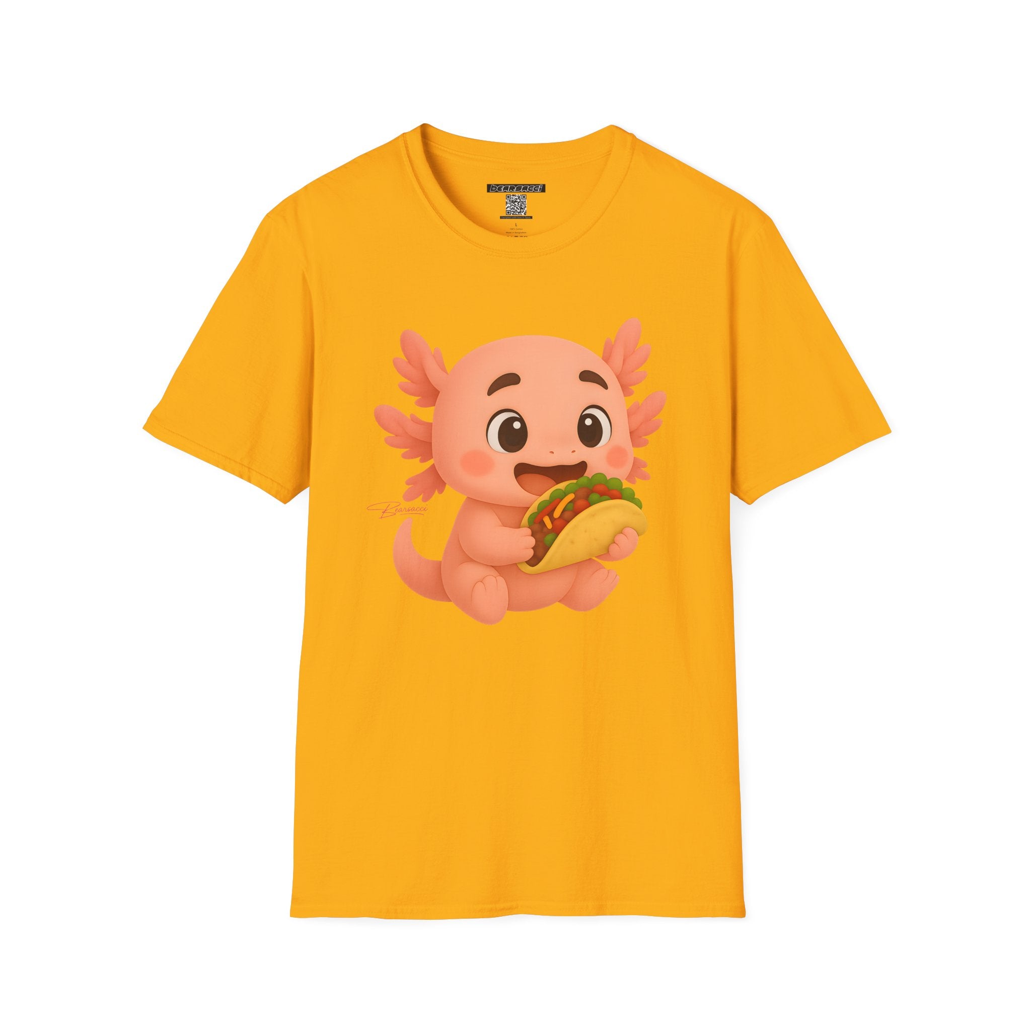 PeroLike X HyperPop®: Axolotl Taco │ Softsyle T-shirt